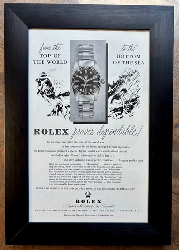 Rolex submariner werbung - rolex,
