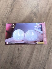 LED Glaskugeln Weihnachten Light Zone