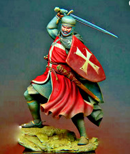 1 Resinfig. 1/24: Kreuzritter