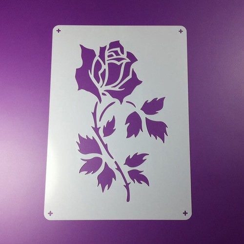 Schablone blume rose blüte - blume,