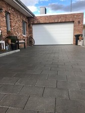 Beton Pflasterstein | Anthrazit | rechteckig | 20x30x6cm ☝🏻Befahrbar