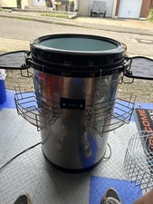 50 l KÜHLFASS KÜHLTONNE GETRÄNKEFASS PARTYCOOLER FLASCHENKÜHLER Edelstahl 