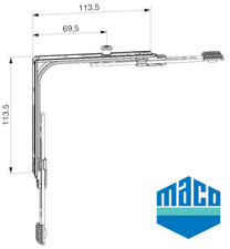 MACO Multi Matic Eckumlenkung
