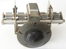 Funkwerkstätten Bernburg - Drehko mit Feintrieb zum AQST - wie Körting KST