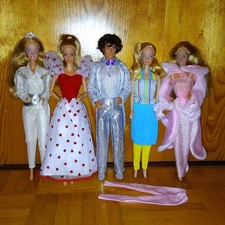 80er Barbie Set - Super Hair