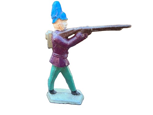Alte bemalte zinnfigur soldat - zinnfigur,