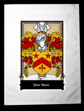 Flagge Wappen Familie Crest -