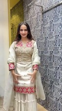 Indian Designer Kostüm Salwar Kameez Hochzeit Pakistaner Eid Suit Anarkali Kleid