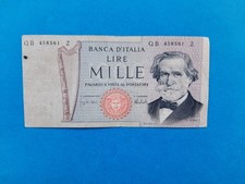 1 x 1000 Lire Italien  /