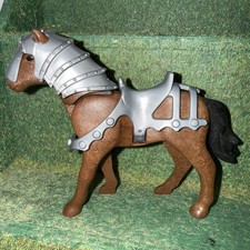 Playmobil Ritter Pferd Figur