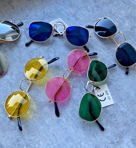 Retro runde sonnenbrille uv400 - sonnenbrille,