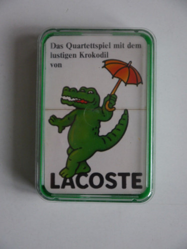 Lacoste krokodil quartett - krokodil,