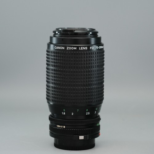 Canon zoom lens 200mm - fd, 75-200mm