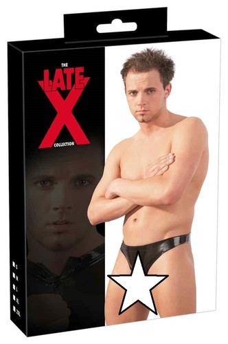 Latex herren slip - latex,