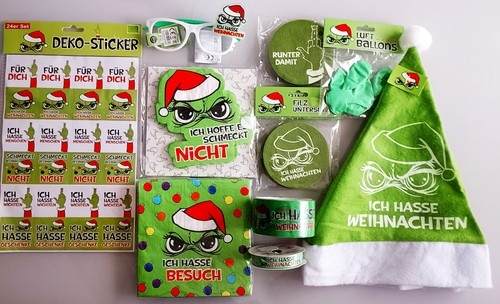 Xxl set deko festtagsmuffel - xxl,