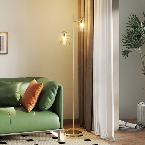 Stehlampe mit verstellbarem