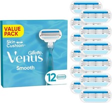 Gillette Venus Smooth Skin Cushion Ersatzklingen XXL-12.Stk, OvP Neu