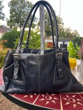 Valentino*Handtasche*echtes Leder*blau