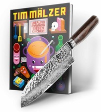 KAI Tim Mälzer TDM-W23 Set – Santoku 18 cm & handsigniertes Kochbuch (limitiert)