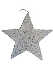 6 er Set 22cm Dekosterne Stern