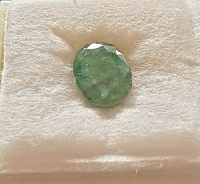 Smaragd Kolumbien Oval Facettiert 9x13mm 4,42 Ct.