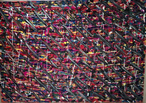 Acryl bild abstrakt original - abstrakt,,