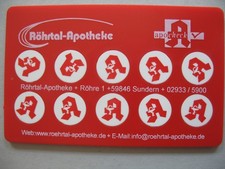 alte SPARKARTE Rabattmarke