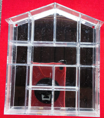 Spiegelsetzkasten haus acryl - haus,