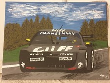 Kleines Gemälde "Opel Calibra