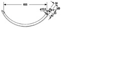 Alunadel Pressennadel Nadel passend zu Welger AP48/52/53/500/530 1122.22.04.01