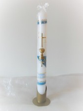 Kommunionkerze/Taufkerze Konfirmation Junge Mädchen 400x50mm,400x40mm