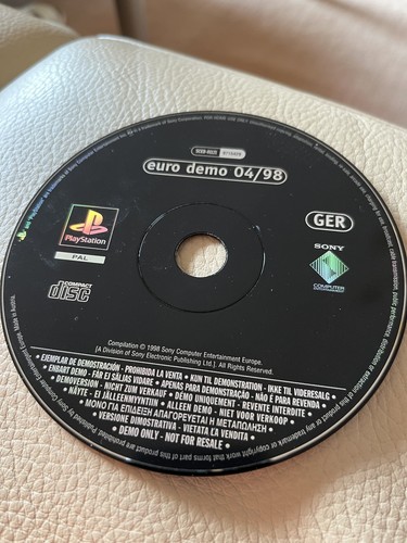Ps1 playstation euro - ps1, demo