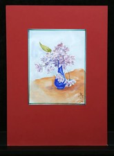 Scheibe, Rudolf - Florales - 1996 - Originalgrafik - monogrammiert