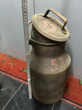 Alte Milchkanne Bauernhof Metall Kunst Vintage Antiquität 1900 antik deko