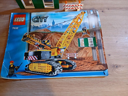 Lego city 7632 - city, raupenkran