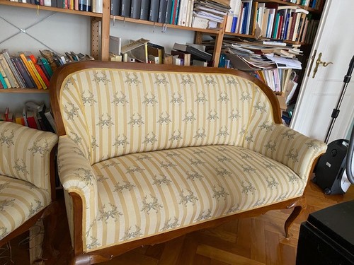 Biedermeier sofa rahmen aus - biedermeier,