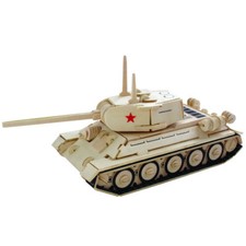 Panzer 3d holzbausatz - t-34,
