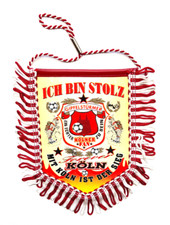 Köln Wimpel Fussball Logo