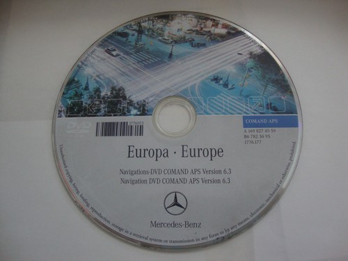 Mercedes benz navigations dvd - mercedes,
