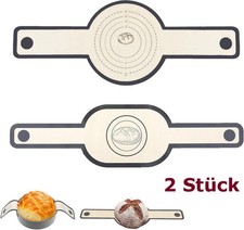 2X Silikon Backmatte für