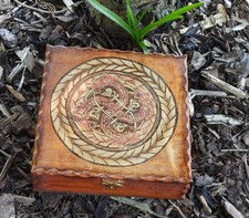 Holzkästchen Schatulle