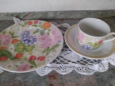 1 Gedeck  altes Geschirr