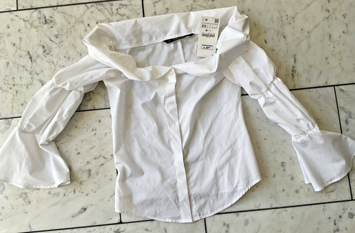 Neu zara basic bluse weiß - neu*zara,
