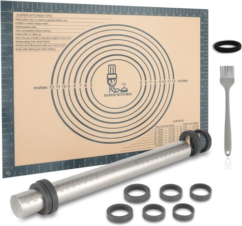 Teigroller mit anti haft - teigroller,