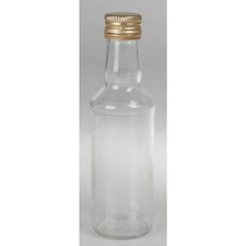 18x Glas Flasche 250ml Schraubverschluss Vorrat Likör Schnaps Leer Küchen Saft