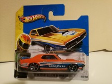 Hot Wheels 1/64: Mercury Cougar Eliminator '69 - orange, "Good Year" (2013/OVP)