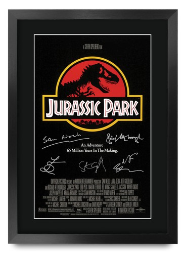 Jurassic park filmplakat cast - jurassic,