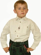 Trachtenhemd mit Krempelarm