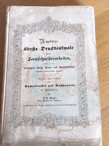 Die anfänge der druckerei - der,