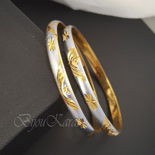 Gold armreifen armreif - 2x,